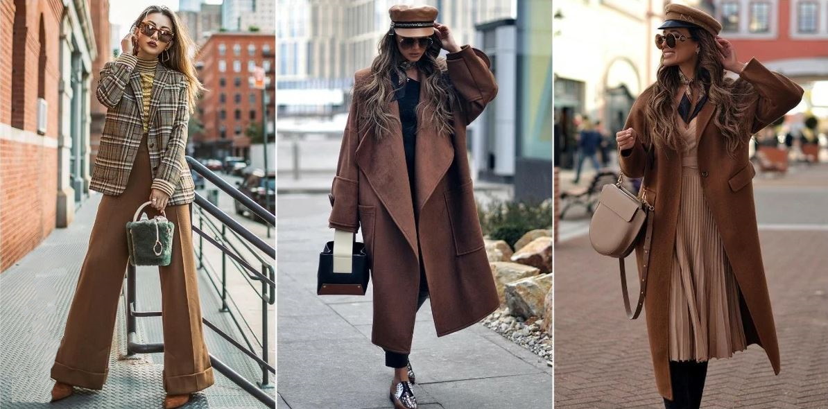 Модные осенние образы в коричневом цвете: 12 идей для изысканных леди мода,мода и красота,модные тенденции