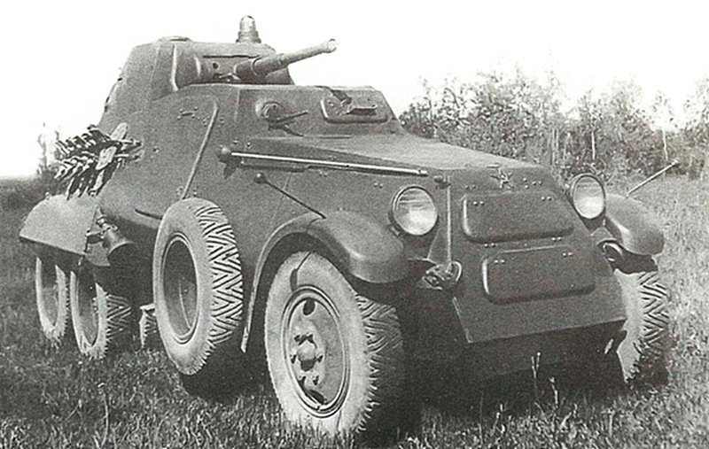 Тяжелый бронеавтомобиль БА-11 военная техника, вторая мировая война, история