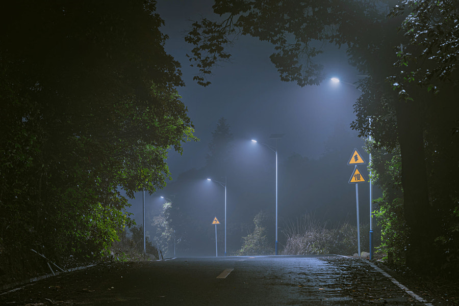 夜朦胧 by 欧泳  on 500px.com