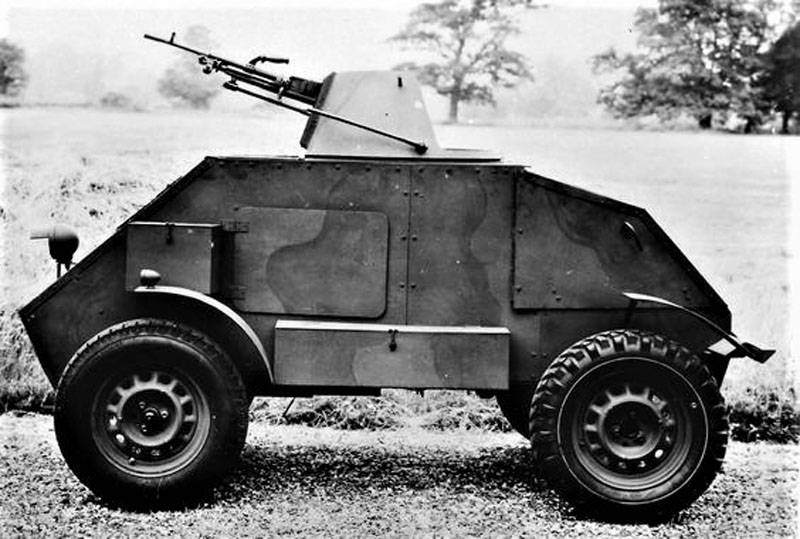 Броневик вместо мотоцикла. Проект Hillman Gnat 