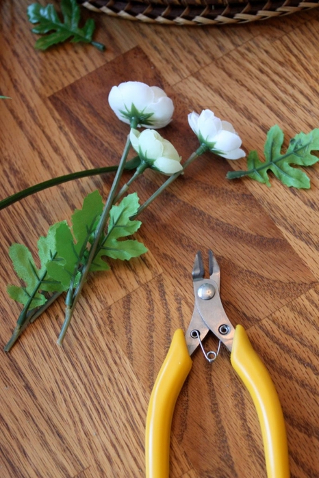 Как сделать корзину роз мастер класс