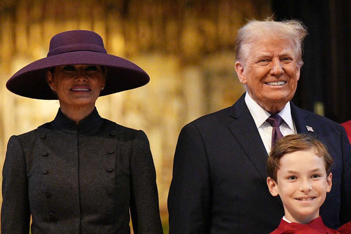 Мелания и Дональд Трамп