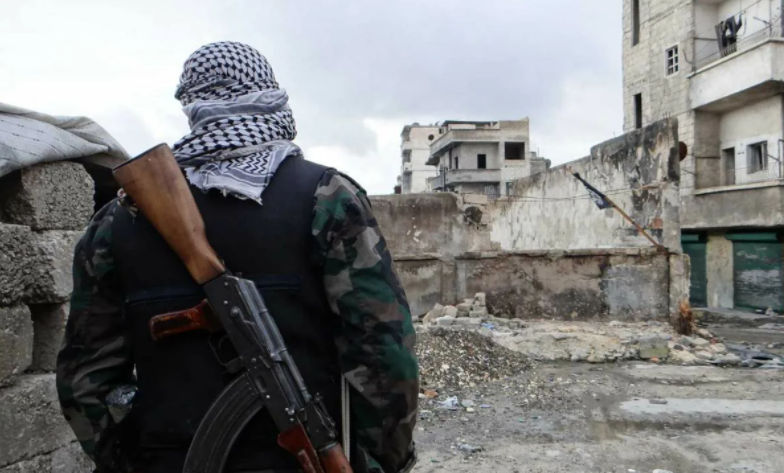 Схватка чеченских боевиков с террористами в Сирии попала на видео