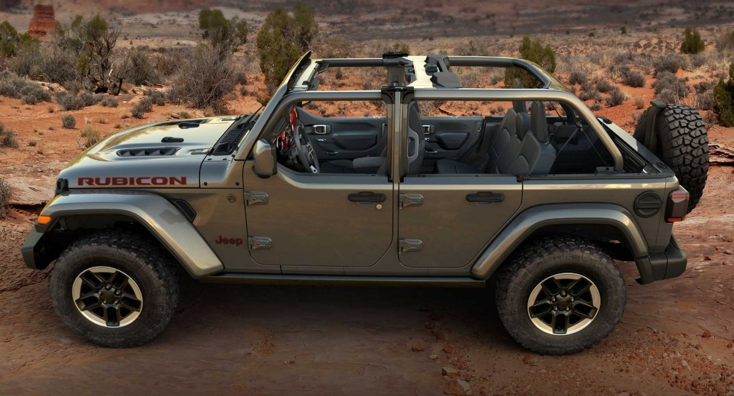 Дебютировал Jeep Wrangler Half Doors для любителей вождения под открытым небом Автомобили