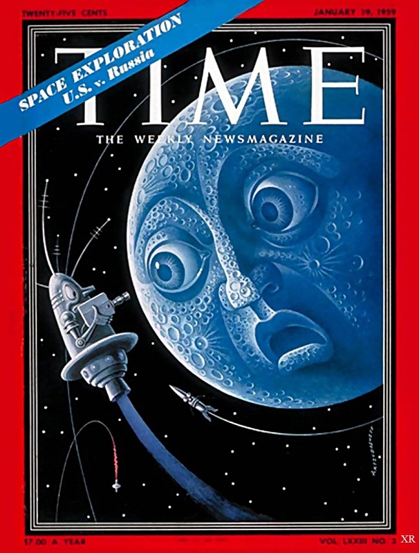 История освоения космоса в обложках журнала Time Освоение, журнал, космос