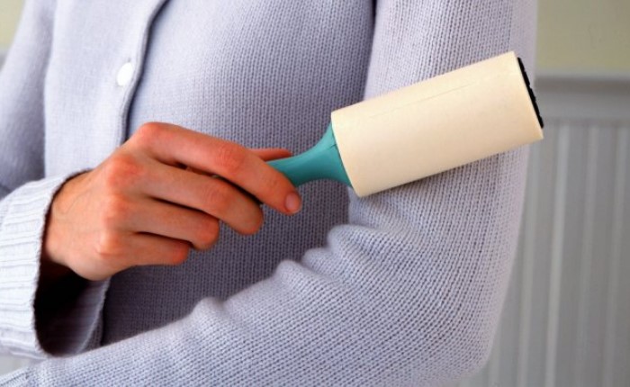 Перед выходом из дома пройдитесь липком роликом по одежде / Фото: ledinews.ru