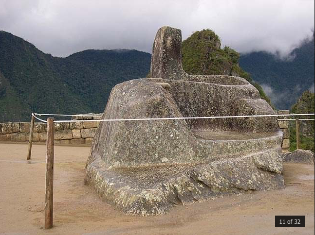 Интиуатана. Автор фото: Андрей Жуков. Фото взято с сайта: https://lah.ru/exped/machu-pikchu-2004/