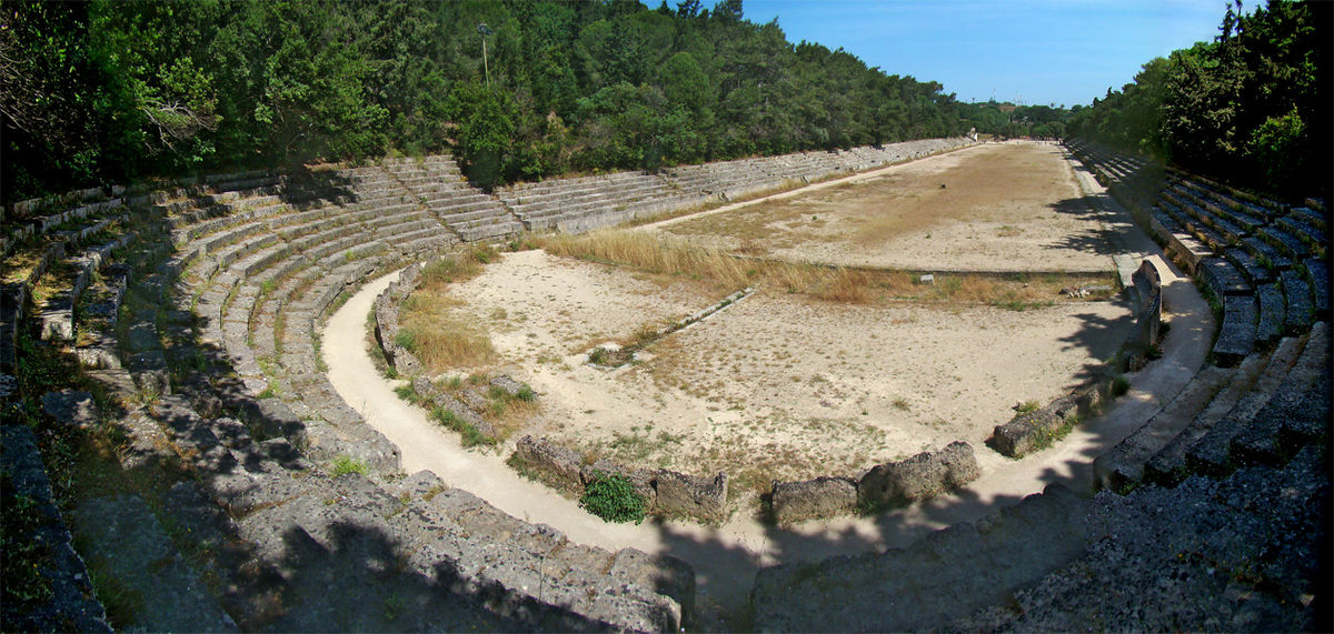 Античный олимпийский стадион