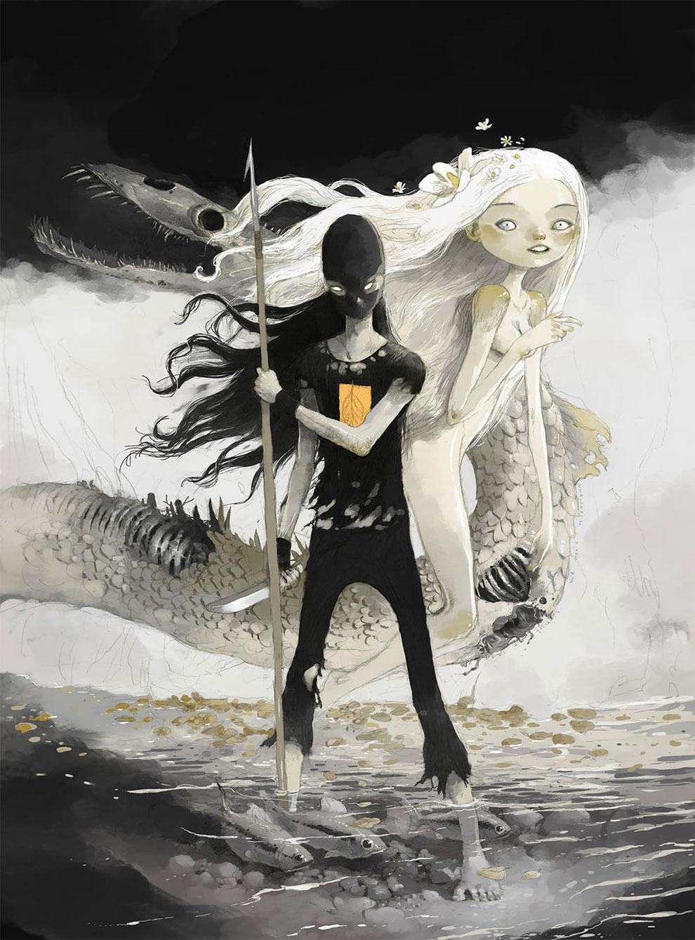 Призрачные герои в жутких иллюстрациях Тони Сандовала Призрачные герои в жутких иллюстрациях Тони Сандовала