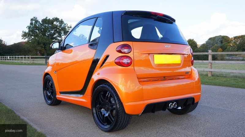 Smart 453 Fortwo рыжий