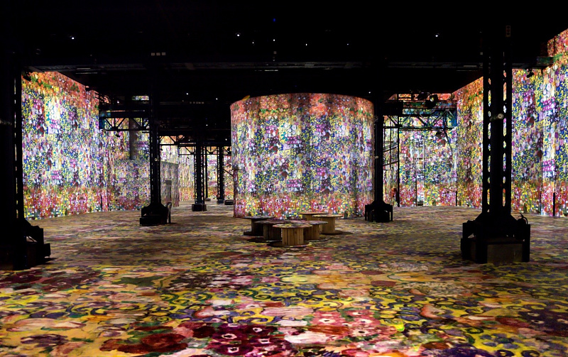 Atelier des Lumière – цифровой музей высокого искусства в Париже авиатур