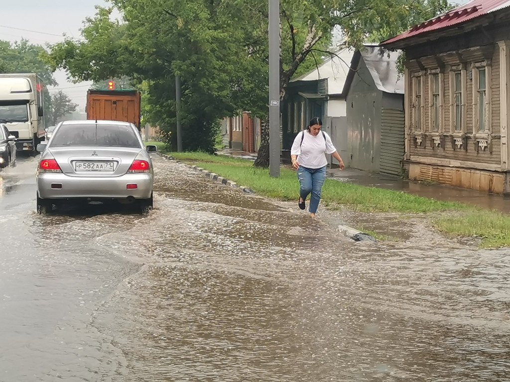 Карта дождя в туле