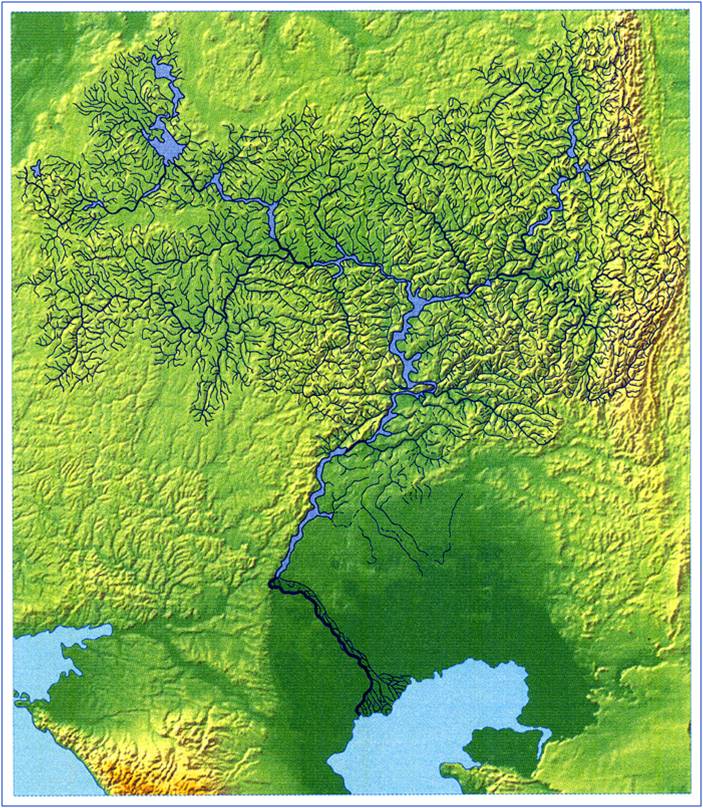 Где русло волги. Бассейн реки Волга на карте. Река Волга бассейн реки. Водосборный бассейн реки Волга. Речная система реки Волга.