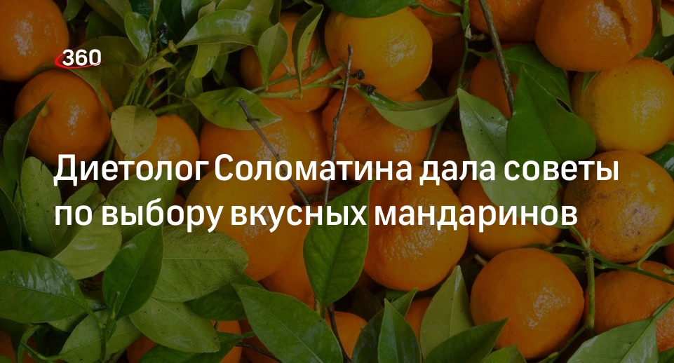 Диетолог Соломатина посоветовала учитывать сорт при выборе мандаринов