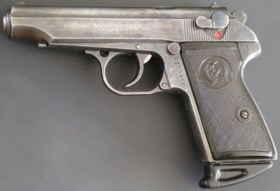 Послевоенное использование пистолетов, произведённых и разработанных в нацистской Германии оружие