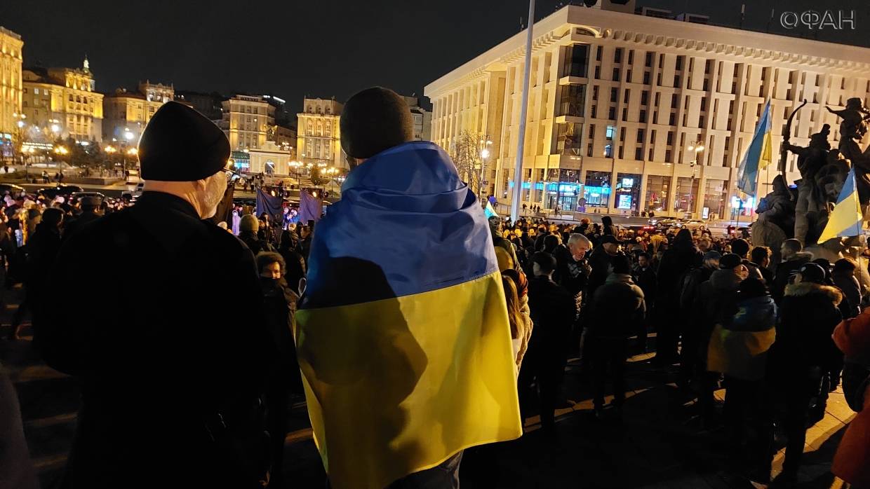 Годовщину Майдана украинские националисты «отметили» попыткой штурма офиса Зеленского