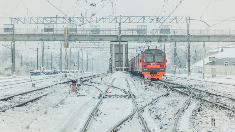 Романтическое железнодорожье путешествия