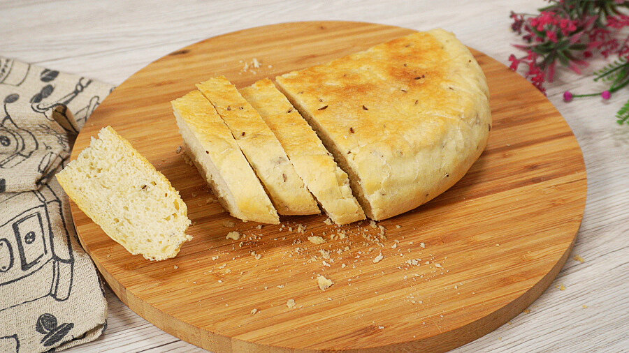 Домашний хлеб на сковороде. Как испечь хлеб без духовки в домашних условиях.