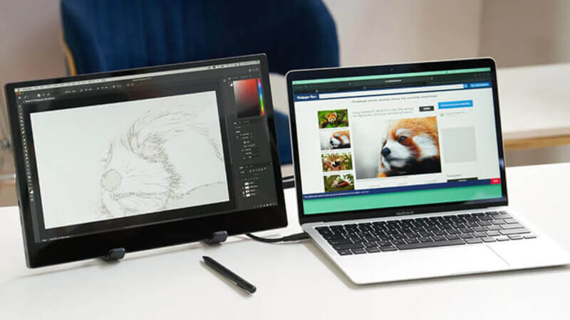 Планшет Android, портативный монитор и графический планшет.  В Phoenix Note есть все