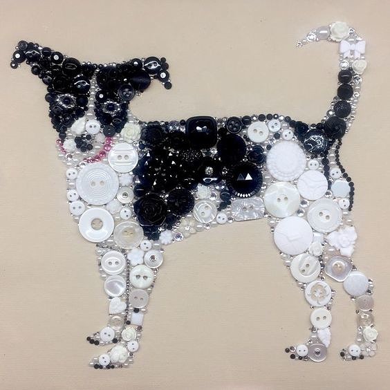 Творчество из пуговиц из пуговиц,сделай сам