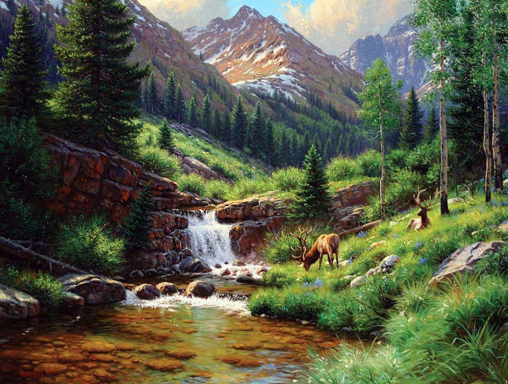 Художник Марк Китли. Лето Живопись