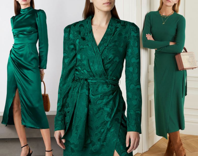20 красивых зелёных платьев, вдохновлённых образом Меган Маркл