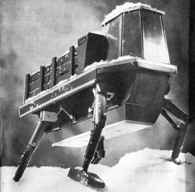 Шагающие грузовики для американской армии оружие