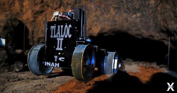 Крошечный робот по имени Tláloc II-TC...