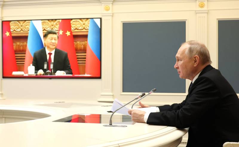 Путин и Си Цзиньпин подвели итоги уходящего года