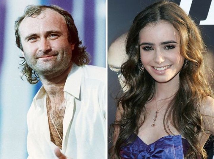 Фил Коллинз и Лили Коллинз дети, родители, рок
