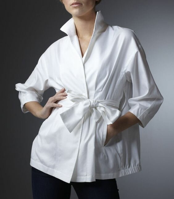 Как белой рубашкой скрыть недостатки фигуры Как белой рубашкой скрыть недостатки фигуры гардероб,мода и красота,модные образы,модные советы,одежда и аксессуары