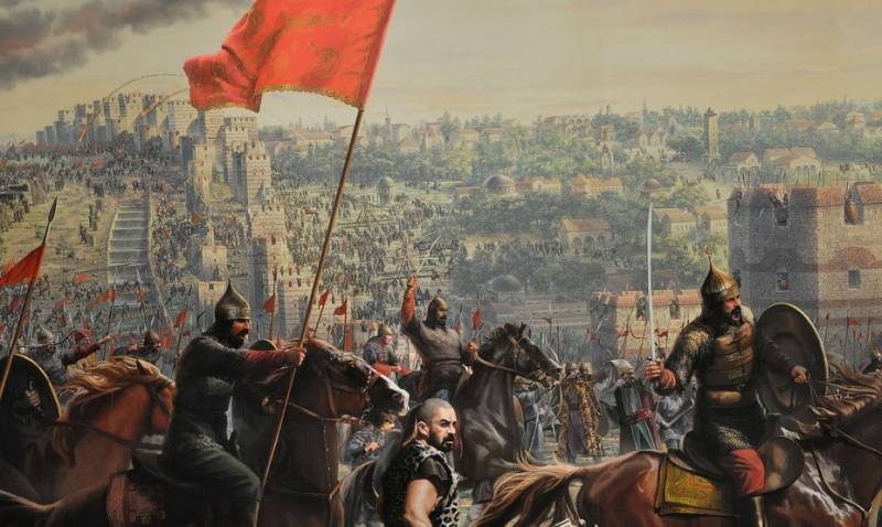 Как турки штурмовали Константинополь история