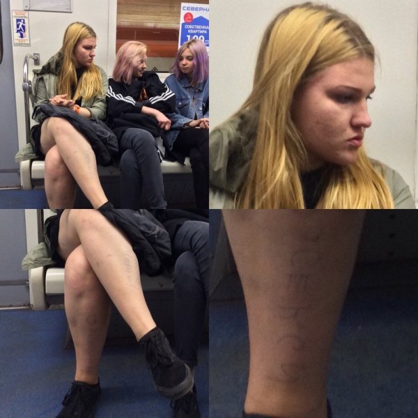 Модники и чудаки из метро Модники и чудаки из метро позитив,смешные картинки,юмор