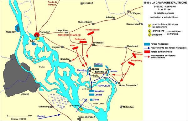 Как побеждали Наполеона. Непокорный Дунай, Асперн и Эсслинг, 21-22 мая 1809 года история