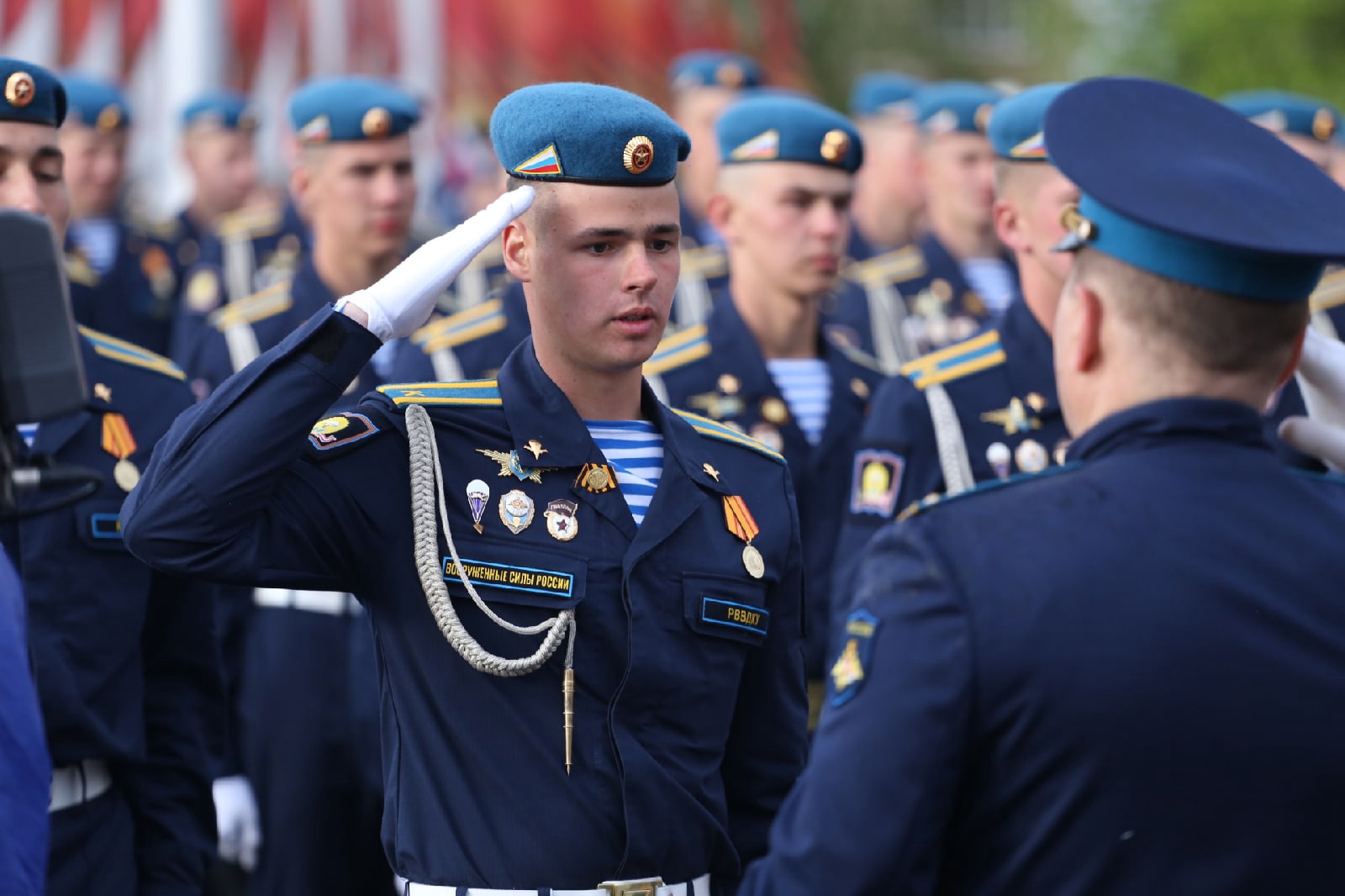 десантники на параде в москве