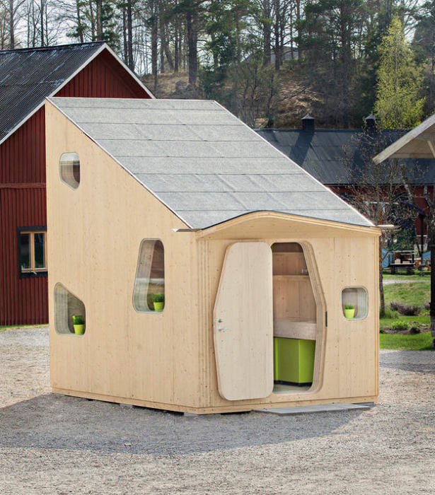Эргономичный и стильный мини-домик, который станет идеальным решением для временного проживания.