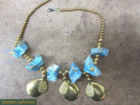 Бусы из сушеной картошки «ювелирными» назвать  сложно, но результат получается отменный! бусы,женские хобби,картофель,поделки,рукоделие,своими руками