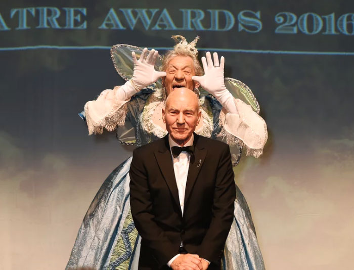 Patrick Stewart And Ian Mckellen