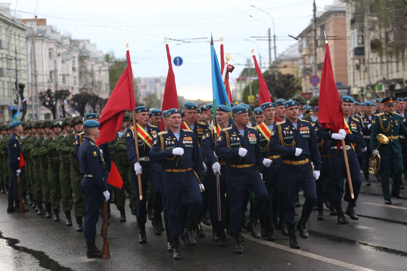 десантники на параде в москве