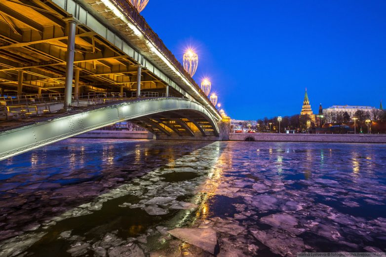 Москва заледеневшая 