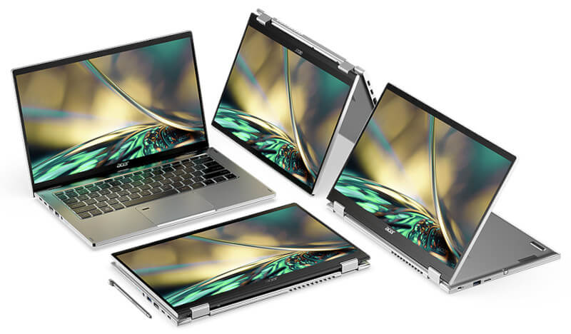 Ноутбуки для работы, учебы и игр.  Новые модели Acer Swift, Travelmate и Chromebook