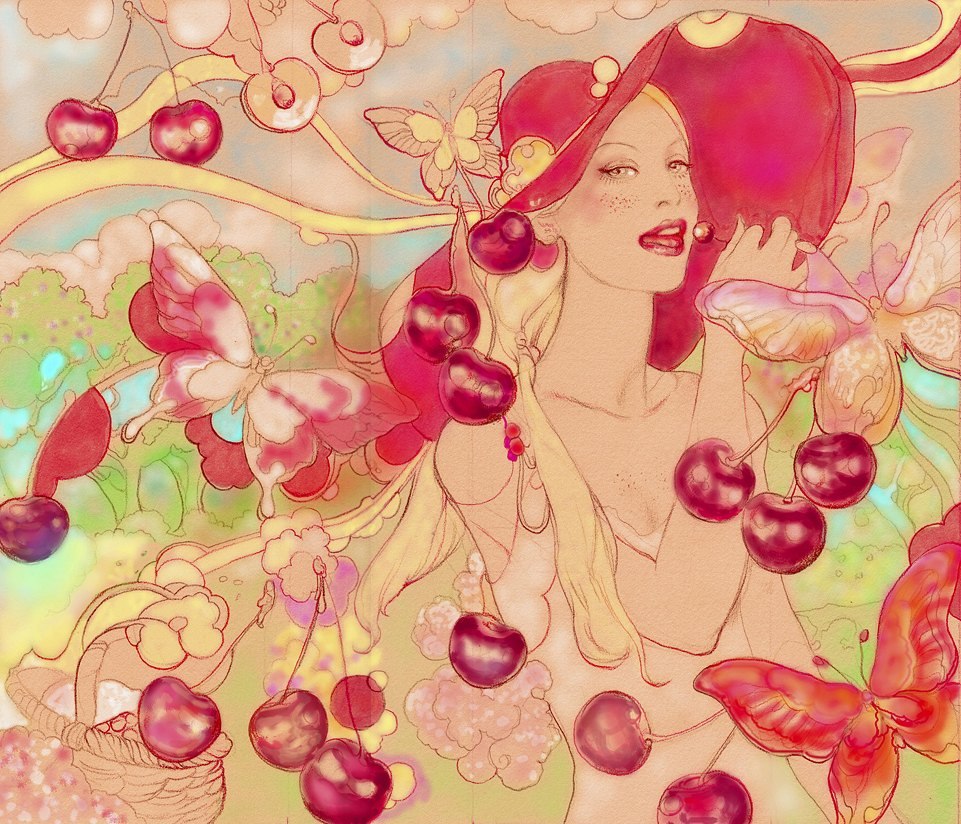 Смесь невинности, красоты, и упадка в работах Вани Журавлева 