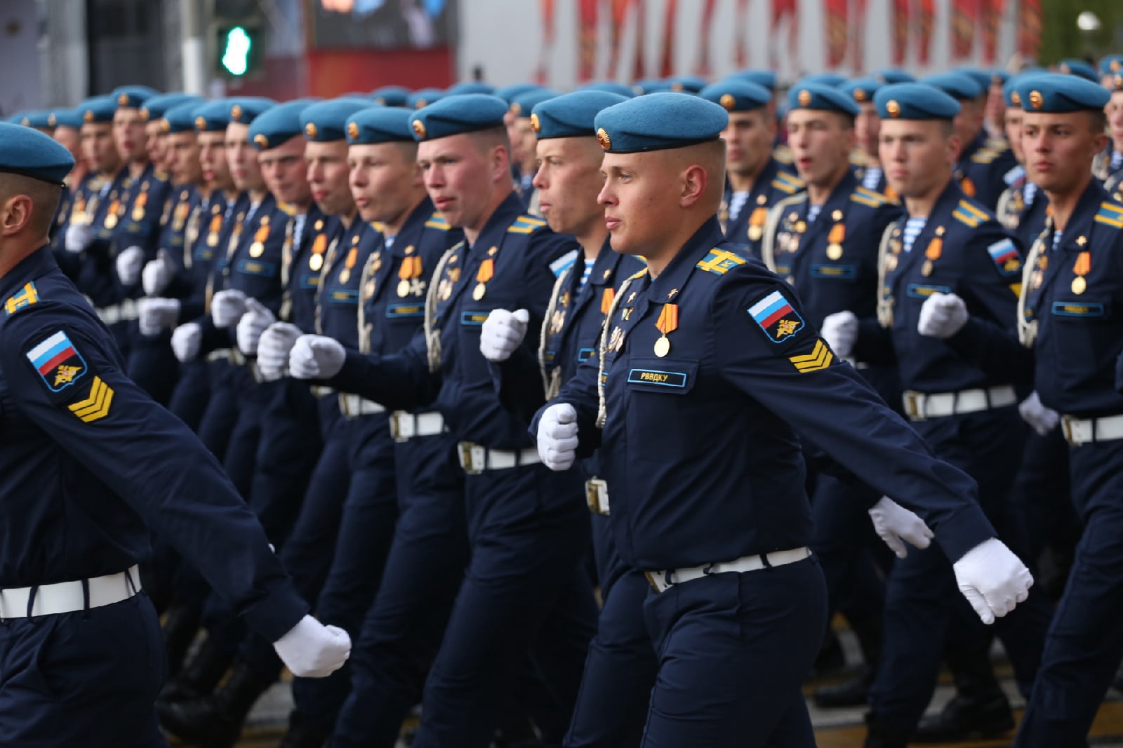 десантники на параде в москве