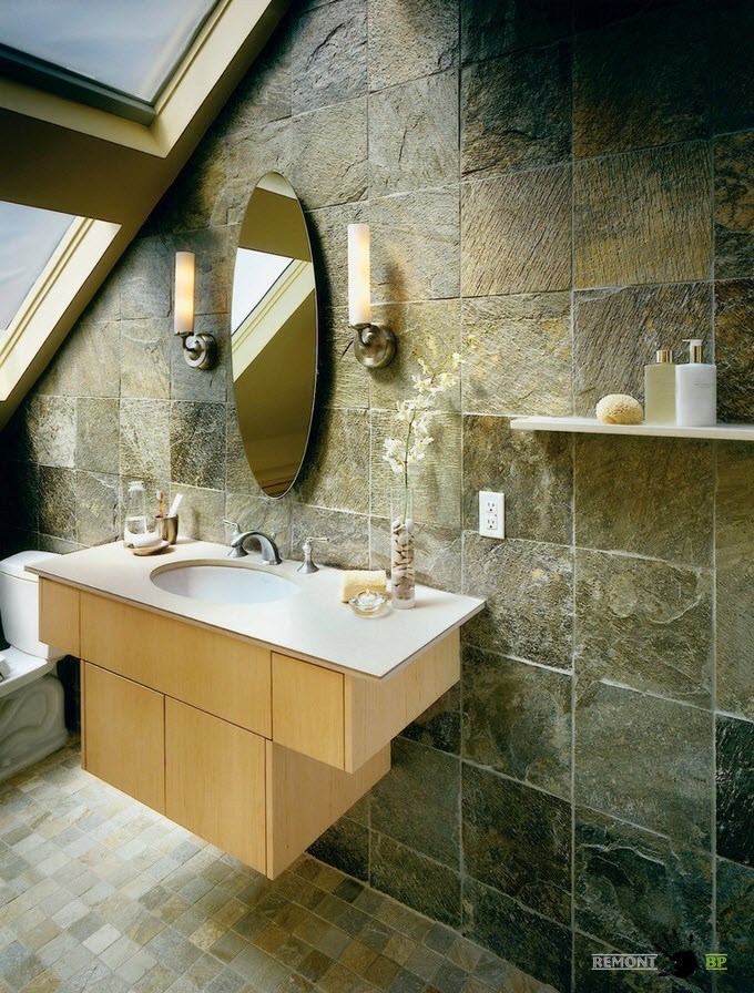 Плитка для современной ванной комнаты декор
