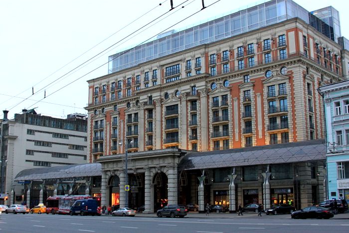 Отель Ritz-Carlton на месте советского «Интуриста», 2014 год. /Фото: wikipedia.org