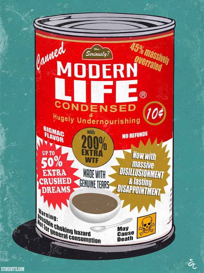 Художник смеется над обществом потребления XXI века Художник смеется над обществом потребления XXI века