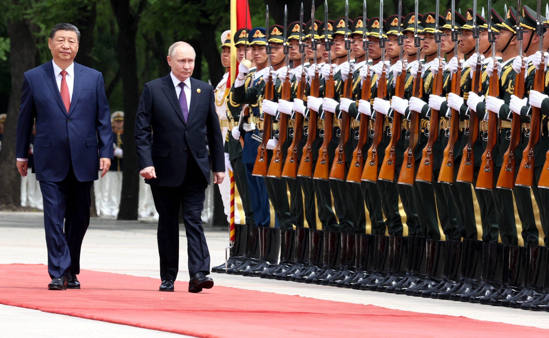 Визит Путина в Китай 2024, пресс-служба Кремля