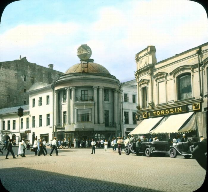 Редчайшие снимки цветной Москвы 1931 года в цвете (77 фото)