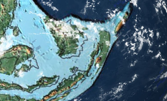 Карта России во времена динозавров. На ней можно найти свой дом Культура