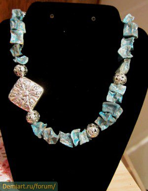 Бусы из сушеной картошки «ювелирными» назвать  сложно, но результат получается отменный! бусы,женские хобби,картофель,поделки,рукоделие,своими руками